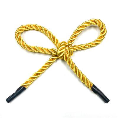 China Wholesale Price Durable Twisted Portable Handle Nylon Rope For Gift Sack Paper Bag for sale