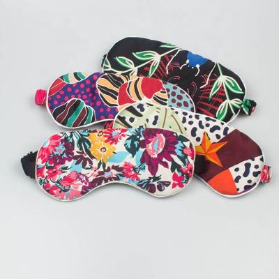 China New Design Polyester Under Eye Mask 100% Polyester Private Label Eye Mask Custom Silk Eye Mask for sale