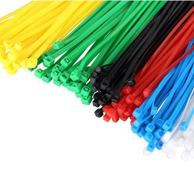 China Cheap nylon hot goods many color self-locking reusable wraps nylon cable zipper ties for garden tree decoration for sale