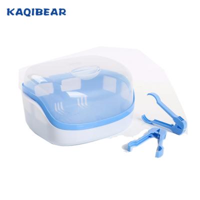 China Multifunctional for Micromave Best Price Nipple Sterilizer Plastic Baby Bottle Nipple Nursing Storage Box for sale