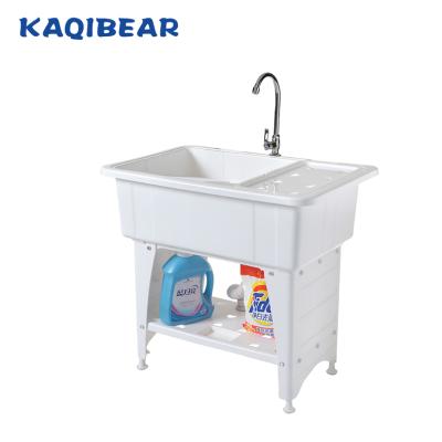 China NEW Durable 2018 Plastic Wash Sink With A Washboard Laundry Tub for sale