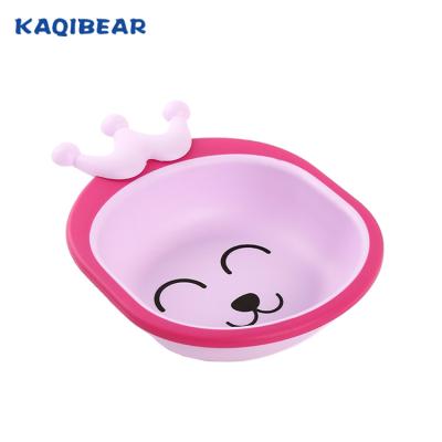 China Baby Sustainable Products Plastic Wash Basin For Kids Hand Washing Hair for sale