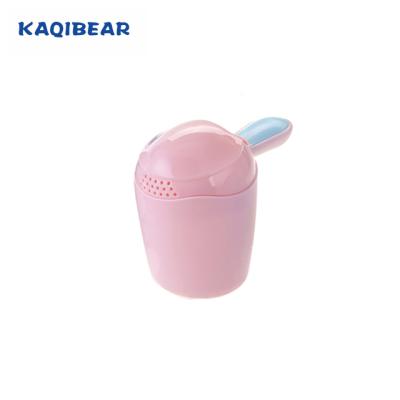 China Factory Supply High Quality Eco-friendly Hot Selling Baby Shampoo Rinse Cup Plastic Kid Shower Cup for sale