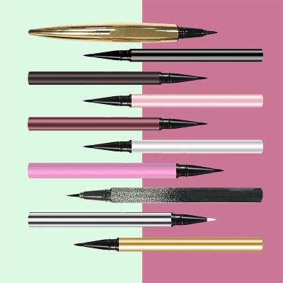 China Low Moq Vegan Waterproof High Quality Eyeliner Pencil Adhesive Eyeliner Glue Pen Water Activated Colorful Liquid Eyeliner for sale