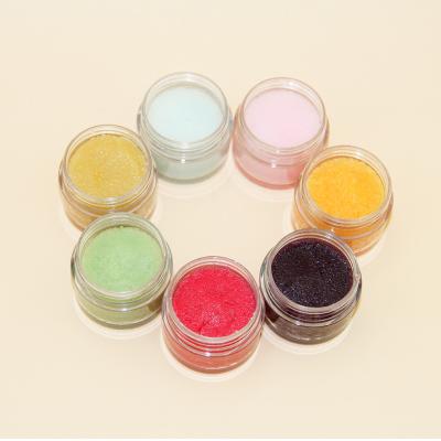 China Wholesale waterproof no logo make your own lip scrub private label vegan sugar lip scrub for sale