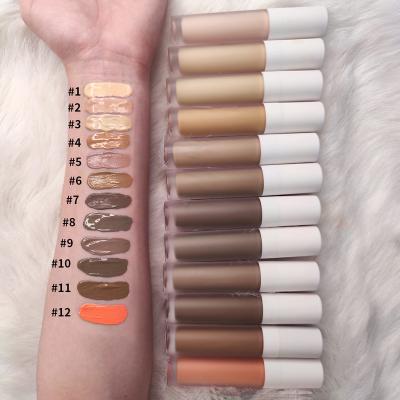 China Wholesale Moisturizer No Logo Vegan Concealer Waterproof Long Lasting Full Coverage Liquid Concealer Private Label for sale