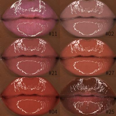 China Factory price lip gloss waterproof wholesale custom clear vegan private label nude lip gloss for sale