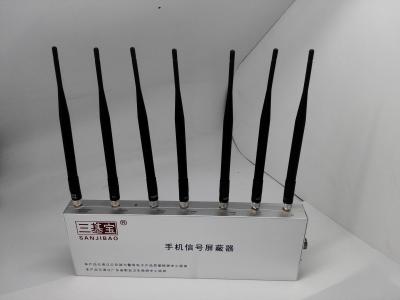 China 15W Antennen-Mobilsignal-Störsender-Telefon GPS Bluetooth der hohen Leistung 6 zu verkaufen