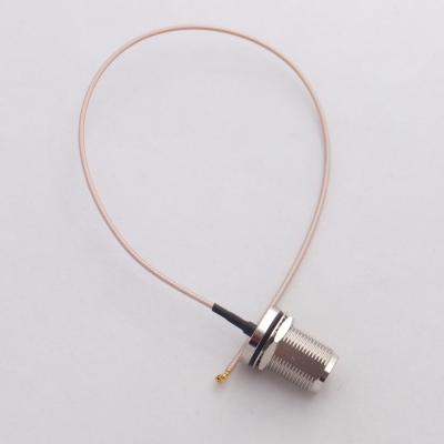 China u.FL/w.FL/IPEX to N Female/jack connector with RG178/316 Coaxial Cable Asembly for antenna for sale