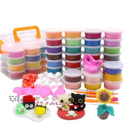 China Educational Education Most Popular Funny Wholesale With Best Price Color Clay Set DIY Toy Plasticine Multifunction Kids Toys 24 for sale