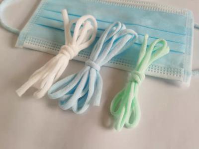 China Material Super Soft Elastic Band Earloop For Medical Face Mask 3/16