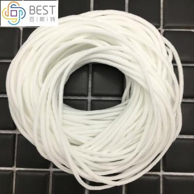 Chine Bande élastique matérielle de rond de masque protecteur de boucle élastique en nylon d'oreille 2.5-3.0mm à vendre