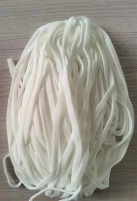 China Farbflaches elastisches Wegwerf-Polyester Earloop des Fabrik-Großhandel-4MM 5MM zu verkaufen