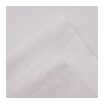 China Manufacturer Waterproof PP Nonwoven Fabric Bonded With PE Membrane For Isolation Protective Disposable Gown Overall Suit Cover for sale