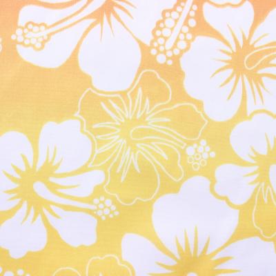 China Memory factory price digital 100% polyester print flower pattern plain peach skin fabric for jacket for sale