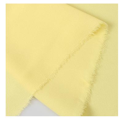 China New Arrival Anti-static 75D High Woven Polyester 100% Ready Twist Chiffon Fabric For Women Dress for sale