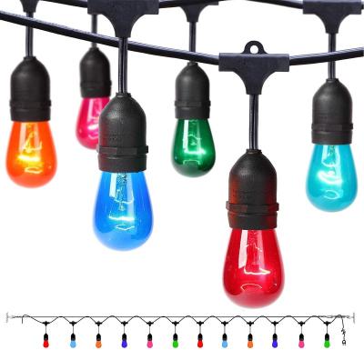 China Led Festoon Lights S14 LED String Lights Outdoor Waterproof Small LED Bulb Festoon Fairy Lights for sale