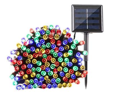 China PVC Longstar Street Decoration Lighting IP67 Waterproof 10m 100leds Led Solar String Lights For Home for sale