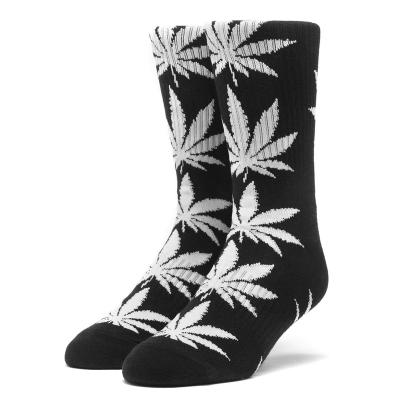 China Low Moq Weed Athletic Socks For Women Men Hip Hop Cotton Socks Man Socks for sale