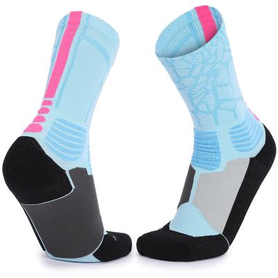 China Top Quality Breathable Hot Selling Comfortable Sports Nylon Anti-skid Socks For Men for sale