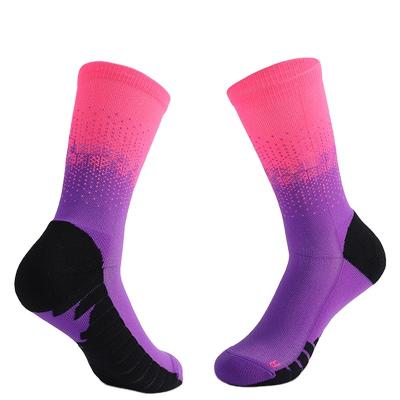 China 2021 Breathable Popular Breathable And Easy To Dry Athletic Compression Cycling Socks for sale