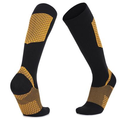 China Wholesales Mens Womens Custom Calf Knee High 20-30Mhg Breathable Cycling Compression Pressure Sports Jogging Socks for sale