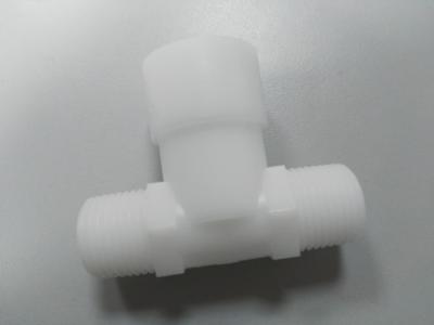 China POM Fitting Water Pump Inlet 2 Cavity Mold Injection Moulded Plastic Parts for sale