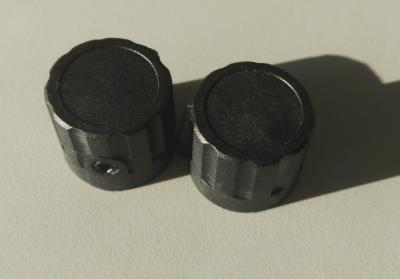 China Black PBT Pump Knob / Switch Plastic Injection Products Customized Color for sale