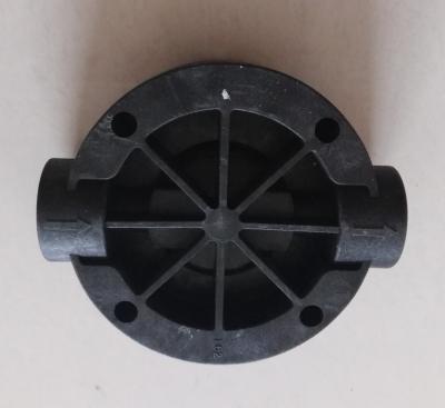 China PVDF 370 Black Chugger Pump Head Plastic Injection Mold Parts for sale