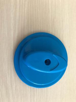 China POM Blue Knob 2 Cavity Mold Injection Moulded Plastic Parts Customized part for sale