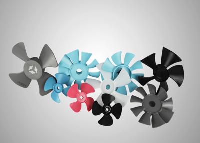 China Injection Molding Part POM M90 Plastic Fan Blades Used in Motor / Pump for sale