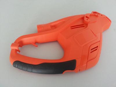 Chine Bouclier orange d'extrémité de machine-outil avec de l'ABS et le TPR, pièces en plastique de moulage par injection à vendre