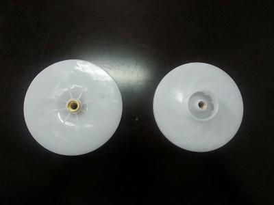 China Plastic Impeller POM Water Pump Components by Insert Moulding for sale