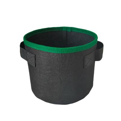 China Customer Felt Eco Friendly Size Judged Garden Plant Pots Growing Bags Grow Pot for sale