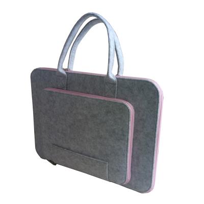 China Durable Custom 15Inch Felt Laptop Bag Sleeve for sale