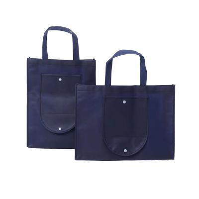 China Portable Non Woven Reusable Non Woven Handled Shopping Bag Gift Storage Bag for sale