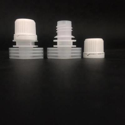 China Non Spill 12mm Single Gap Plastic Spout For Wine Pouch for sale