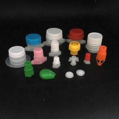 China Non spill china manufacturer of plastic equipment cap for liquid packaging pouch doypack for sale