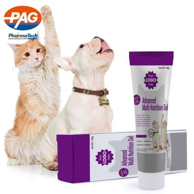 China Cats Verified Suppliers GMP Certified Pet Multivitamin Animals Supplement Oral Gel For Cat for sale