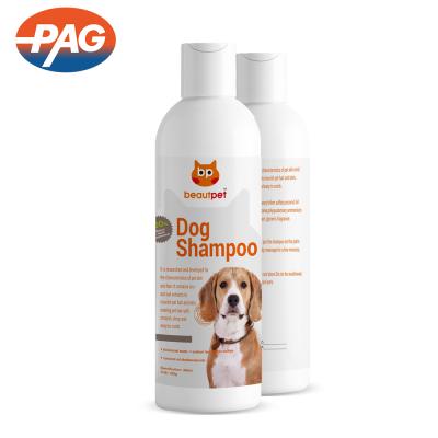 China PAG Viable Wholesale Pet Supplies Natural Glowing Hair Pet Oatmeal Nourishing Dog Beauty Shampoo Private Label for Dogs for sale