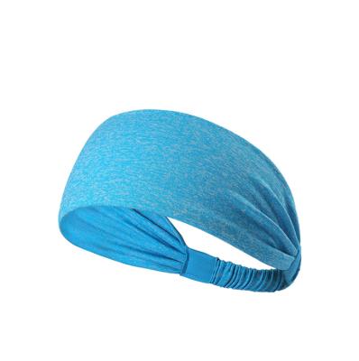 China Factory Wholesale Breath Free Workout Moisture Wicking Non Slip Sport Headbands For Yoga for sale