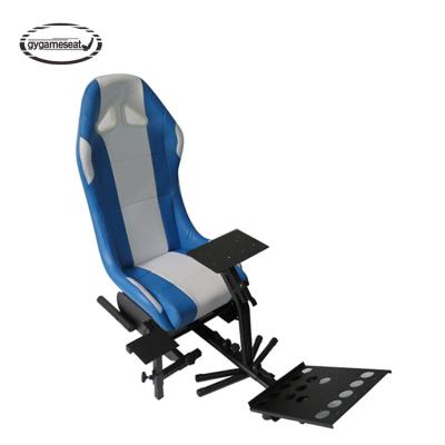 China GY Ergonomically Designed Game Racing Game Racing Seat Foldable Motor Simulator Sim Chair Rig Cockpit for sale