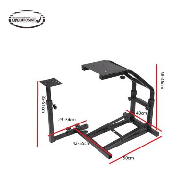 China Ergonomically Designed GY Racing Steering Wheel Stand For Logitech G25 G27 G29 Xbox Ps4 for sale