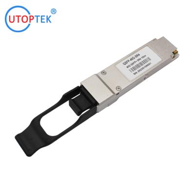 China Cisco Compatible QSFP 40G SR4 MTP/MPO Connector 150m fiber Optical Transceiver for sale