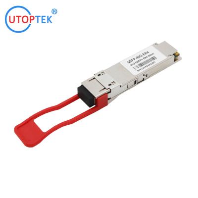 China High quality QSFP 40G ER4 40KM single mode fiber Optical Transceiver Module for sale