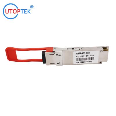 China cisco 40g transceiver qsfp 40g er4 40km optical transceiver module singlemode LC compatible for sale