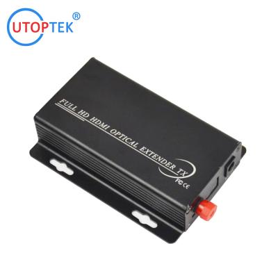 China Compressed Full HD HDMI over Fiber converter SM Single fiber FC/SC 20km HDMI video transmission for sale