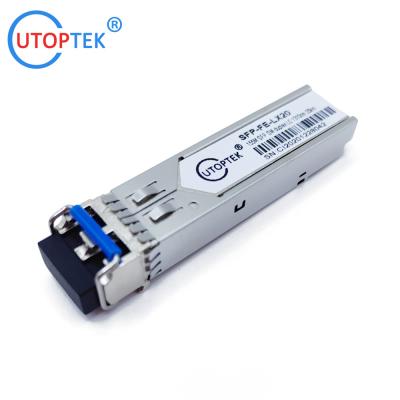 China STM-1 155M SFP SM Dupelx LC 20km 1310nm sfp transceiver compatible cisco,huawei,hp,aruba,mikrotik,juniper for sale