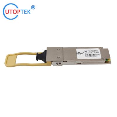 China Cisco Compatible QSFP28-100G-SR4 MMF MPO/MTP 850nm 100m optical sfp transceiver 100G module for Cisco/huawei/Microtik for sale