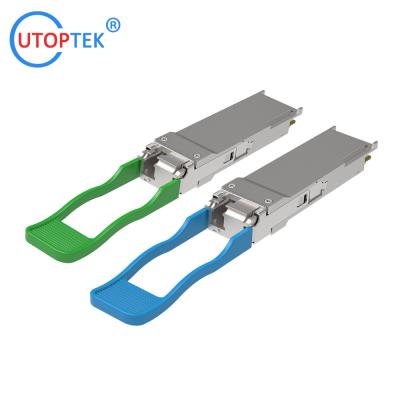 China 100G QSFP28 Bidi 30km Single mode single fiber LC Fiber optical 100G transceiver module for sale